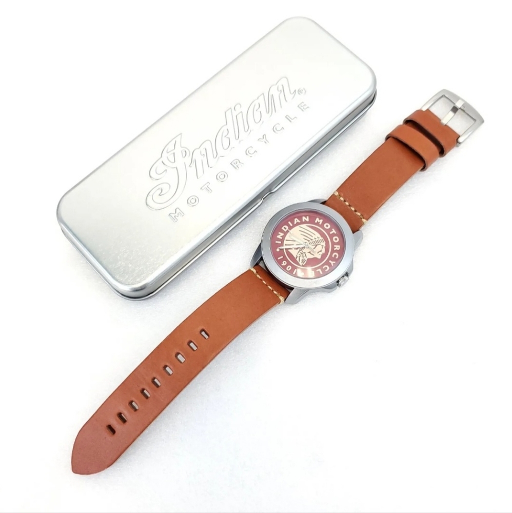 NEW Limited Edition Indian Motorcycle 1901 Riders Group Collectors Wristwatch